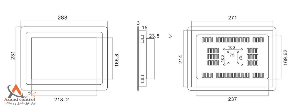 hfuhn اچ ام ای (HMI) وکن مدل WPC-100403A