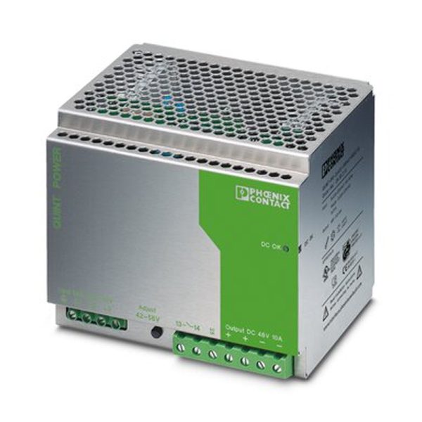 QUINT-PS-3X400-500AC/48DC/10 منبع تغذیه 24 ولت آمپر فونیکس کنتاکت