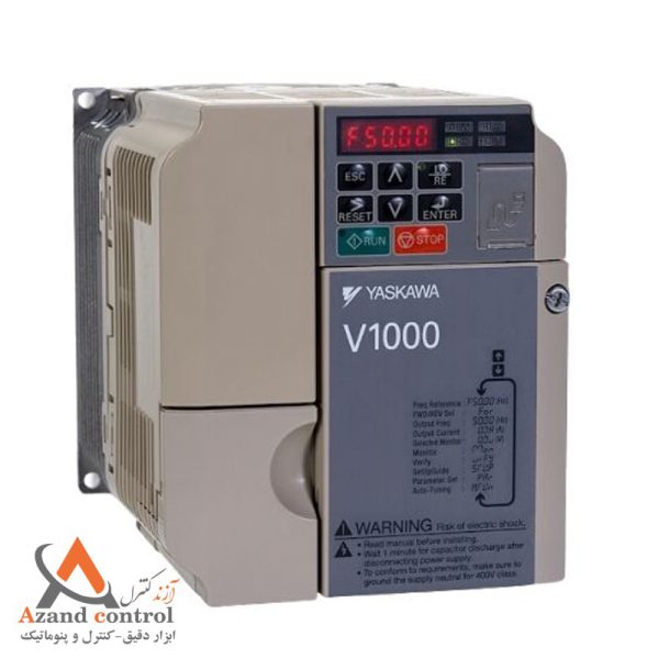 اینورتر 5.5KW سه فاز یاسکاوا سری V1000 مدل CIMR-VC4A0018FAA